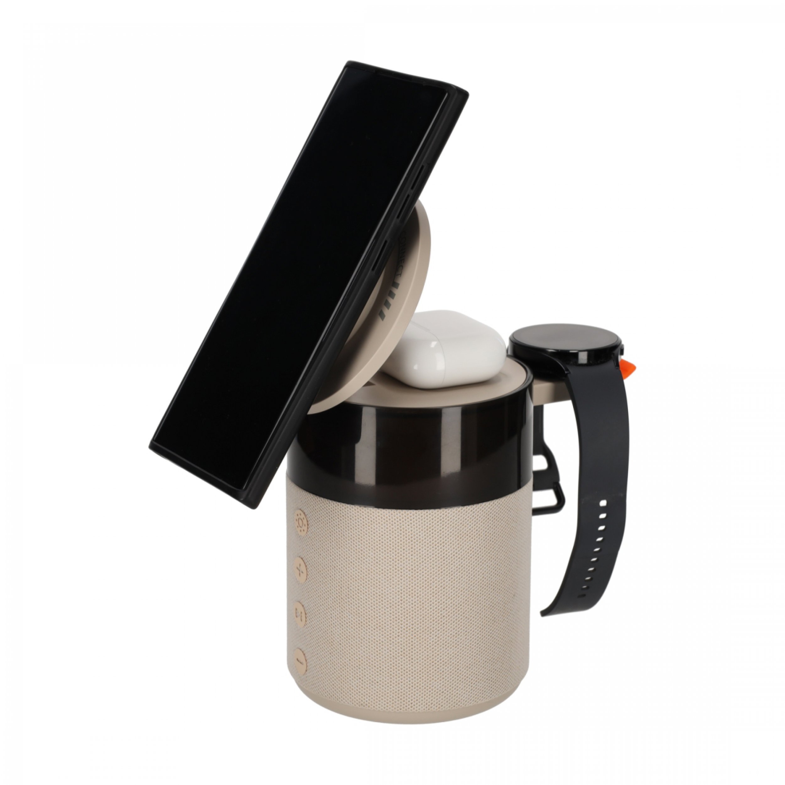 BRAINZ 5 in 1 Charging Speaker Taupe